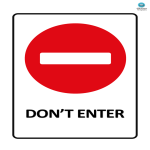 Do not enter sign gratis en premium templates