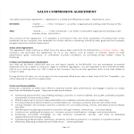 image Sales Commission Agreement and Instructions