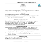 Vorschaubild der VorlageJob Application Resume Format