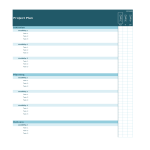 template topic preview image project planning worksheet template