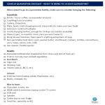 template topic preview image COVID-19 Quarantine checklist