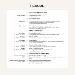 Creative Resume Financial Professional gratis en premium templates