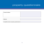 Property Questionnaire gratis en premium templates