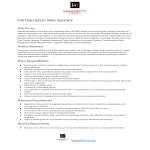 template topic preview image Sales Associate Job Description