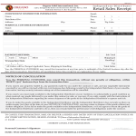 Retail Sales Receipt gratis en premium templates