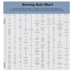 Burn Rate Chart gratis en premium templates