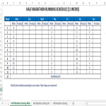 Half marathon training plan (miles) gratis en premium templates