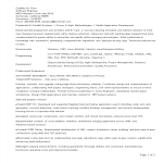 IT Software Engineer Resume gratis en premium templates