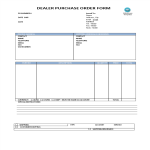 template topic preview image Dealer Purchase Order Form