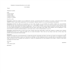 Standard Business Cover Letter gratis en premium templates