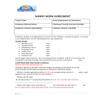 template topic preview image Nanny Work Agreement
