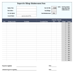 template topic preview image Mileage Reimbursement Form