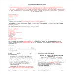 business visa application letter