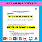 template topic preview image Chief Nursing Officer