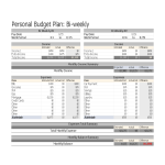 Bi Weekly Budget Calendar gratis en premium templates