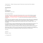 Attendance Shortage Warning Letter gratis en premium templates