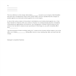 template topic preview image Job Termination Notice Letter