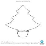 Design Your Own Christmas tree template gratis en premium templates