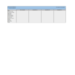Competitive Analysis Template in Excel gratis en premium templates