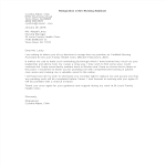 Resignation Letter Nursing Assistant gratis en premium templates