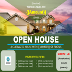 Open House Flyer ideas gratis en premium templates