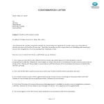 Draft Honorary Confirmation Letter gratis en premium templates