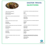 Easter Trivia gratis en premium templates