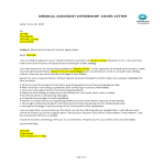 template topic preview image Medical Assistant Cover Letter example