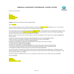 Medical Assistant Cover Letter example gratis en premium templates