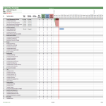 Vorschaubild der VorlageMultiple Project Tracking Sheet