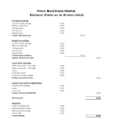 Balance Sheet Format Excel Formulas sample gratis en premium templates