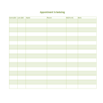 Appointment scheduling template gratis en premium templates