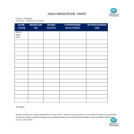 template topic preview image Medication Time Chart