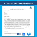 Volunteer Reference Letter For College gratis en premium templates