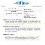 It Policy Memo gratis en premium templates