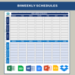 template topic preview image 2 Week Calendar