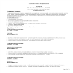 Corporate Finance Analyst Resume gratis en premium templates