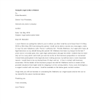 Sample Legal Letter Of Intent gratis en premium templates