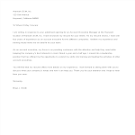 Job Application Letter For Account Executive gratis en premium templates