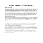 Business Letter Format gratis en premium templates