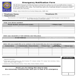 Interactive Employee Emergency Notification Form gratis en premium templates