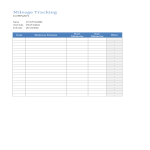 template topic preview image Gas Mileage Log template in excel