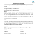 template topic preview image Assignment of Real Estate Contract and Sale Agreement
