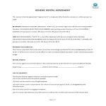 template preview imageRental Agreement (Generic) Template