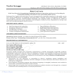 template topic preview image Fireman Resume Example