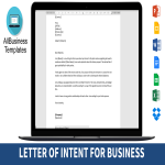 image Letter Of Intent for Business