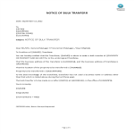 template topic preview image Formal letter notice of bulk transfer