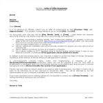 Sample letter of Offer Acceptance for job position gratis en premium templates