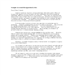 template topic preview image Sample Account Resignation Letter