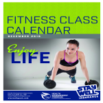 Fitness Class Calendar gratis en premium templates
